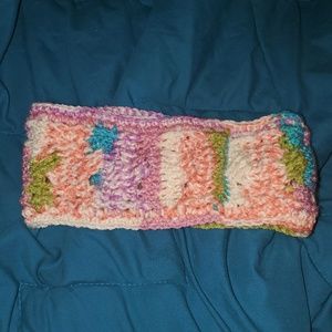 Homemade crochet headband